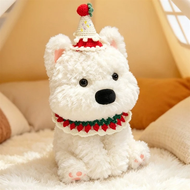 West Highland White Terrier Plush Toy high quality